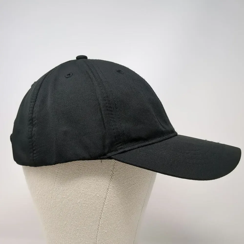Browning Baseball Cap Black One Size Strapback Orange Buckmark Side Logo Hat